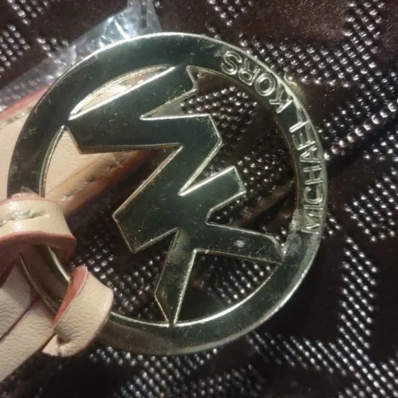 Michael Kors Brown Jet Setter Unique Tote Metallic Brown Bag - Picture 9 of 16